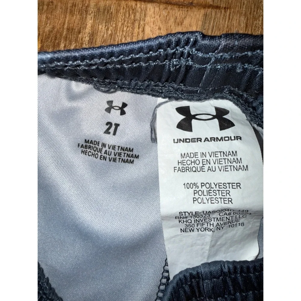 Nike Under Armour Boys Shorts Bundle 4pc Navy Blue Camo Dri-FIT Size 2T